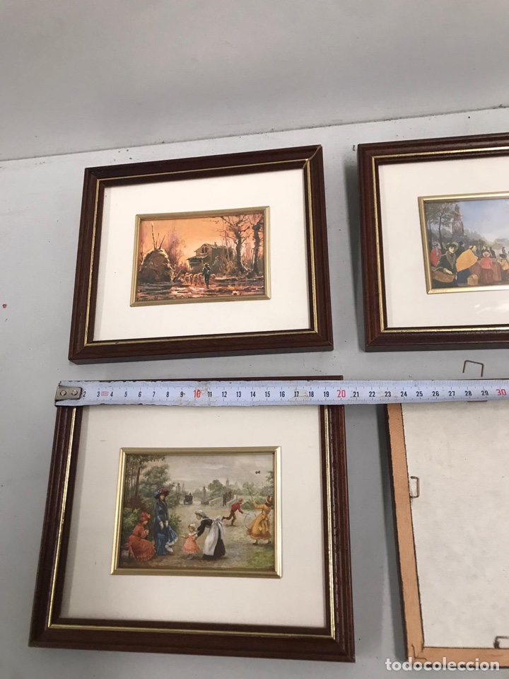Otros objetos de arte: Lote de cuadros - Foto 3