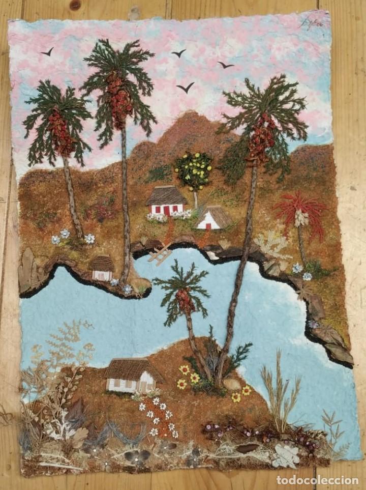 Otros objetos de arte: Paisajes en pasta de papel - Foto 1