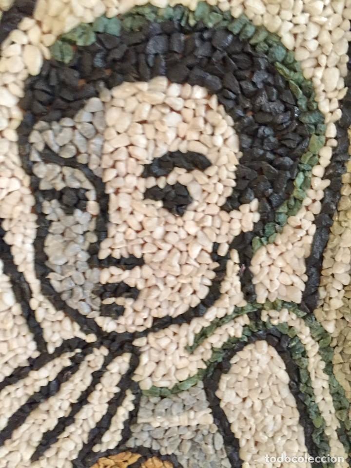 Otros objetos de arte: VIRGEN CON NI&Ntilde;O MOSAICO 1950 - Foto 2