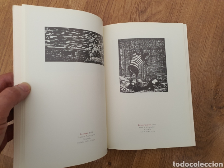 Otros objetos de arte: Libro de grabados rosa maroto 1986 a 2003 . - Foto 2