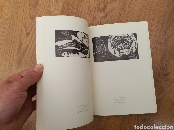 Otros objetos de arte: Libro de grabados rosa maroto 1986 a 2003 . - Foto 5