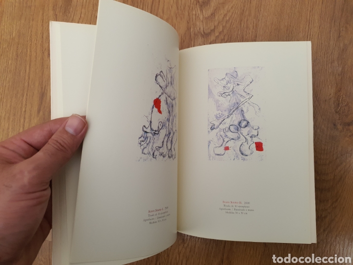 Otros objetos de arte: Libro de grabados rosa maroto 1986 a 2003 . - Foto 6
