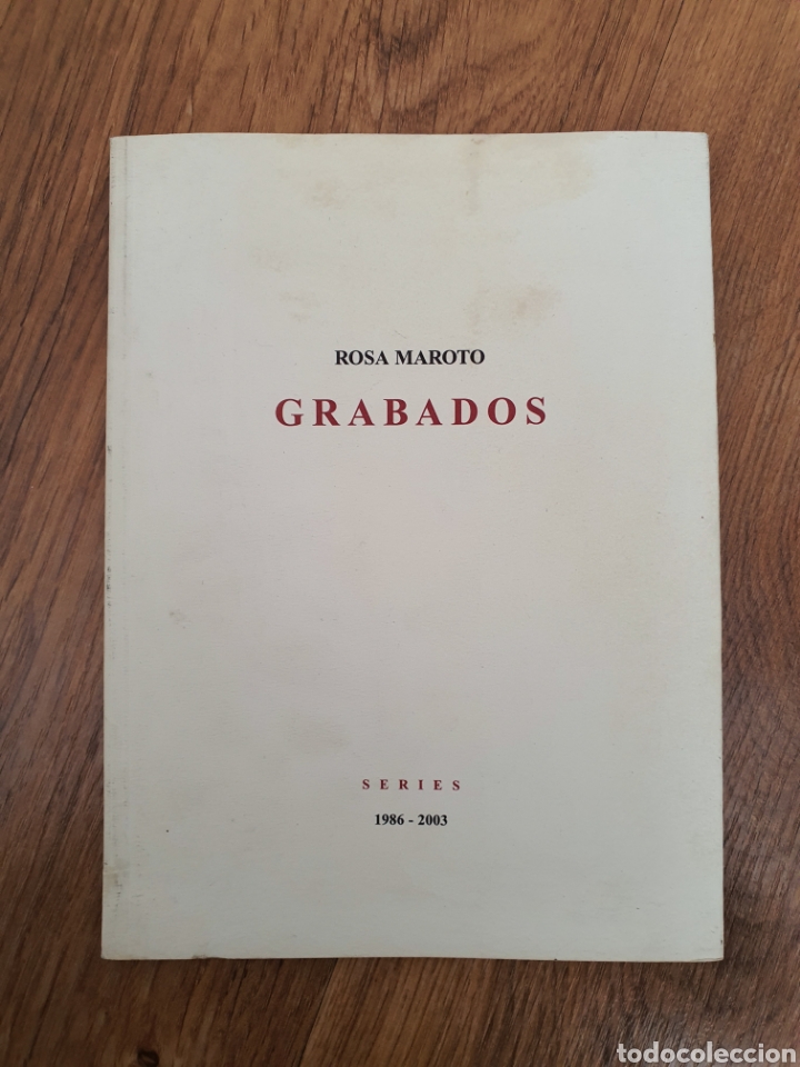 Otros objetos de arte: Libro de grabados rosa maroto 1986 a 2003 . - Foto 1