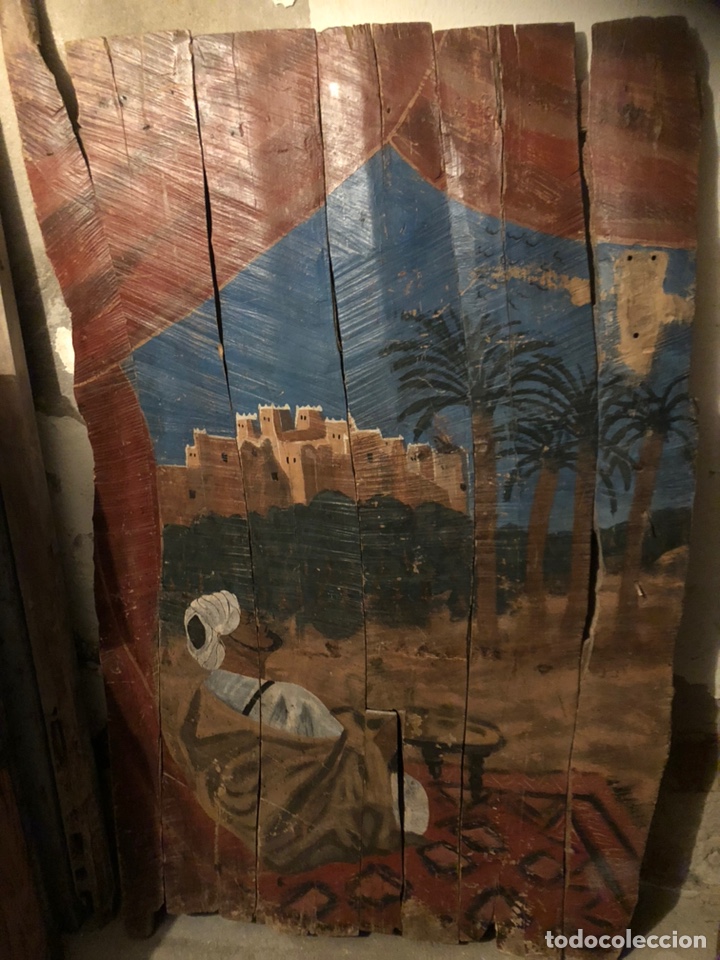 Otros objetos de arte: Puerta bereber pintada a mano - Foto 2