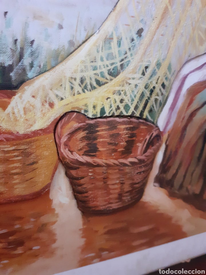 Otros objetos de arte: Cuadro con l&aacute;mina en relieve, mide 35 X 29 cm - Foto 2