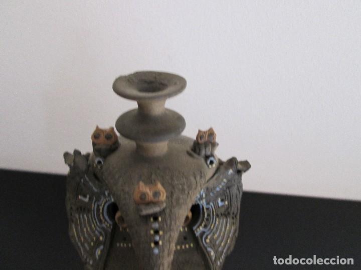 Otros objetos de arte: CERAMICA ARTISTICA DE TEMATICA BUHOS - Foto 5