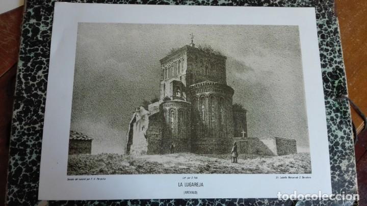 Otros objetos de arte: La lugareja Arevalo litograf&iacute;a - Foto 1
