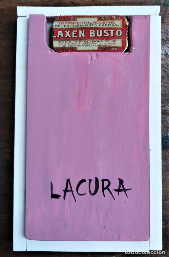 Andere Kunstgegenst&auml;nde: LIBRO DE ARTISTA. 'Lacura', homenaje a la obra del mismo t&iacute;tulo.