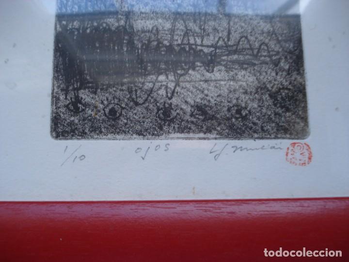 Otros objetos de arte: DIBUJO CON MARCO FIRMADO - Foto 2