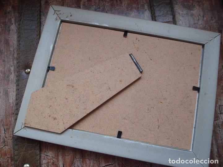 Otros objetos de arte: DIBUJO CON MARCO FIRMADO - Foto 3
