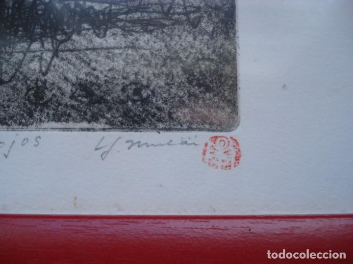 Otros objetos de arte: DIBUJO CON MARCO FIRMADO - Foto 4