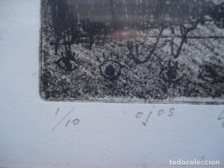 Otros objetos de arte: DIBUJO CON MARCO FIRMADO - Foto 5