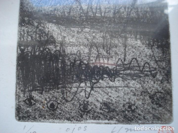 Otros objetos de arte: DIBUJO CON MARCO FIRMADO - Foto 6
