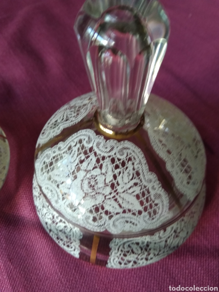 Otros objetos de arte: Juego tocador muy antiguo - Foto 2