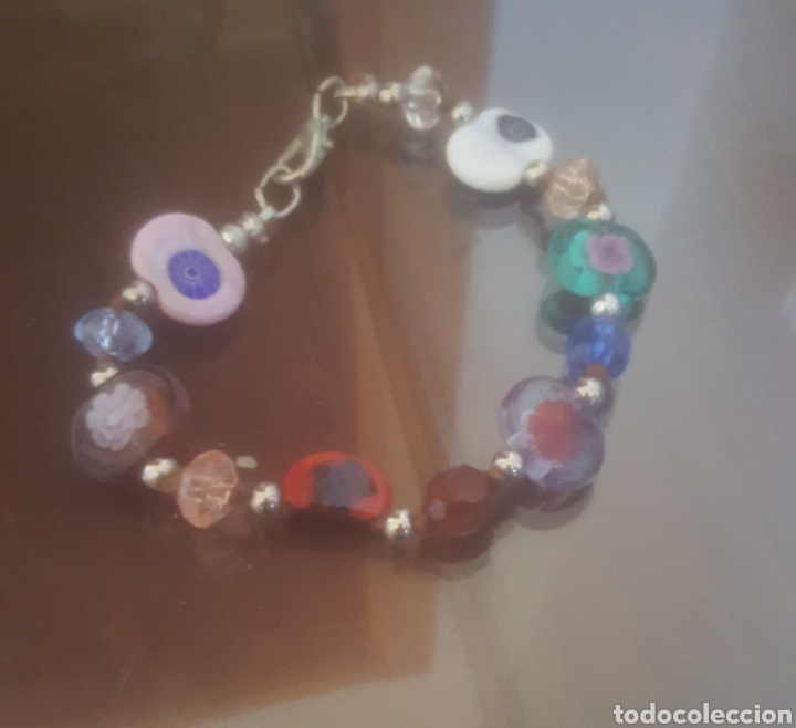 Otros objetos de arte: Preciosa pulsera de cristal de murano - Foto 1