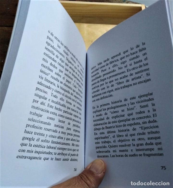 Otros objetos de arte: LIBRO DE ARTISTA. EJERCICIOS ESPIRITUALES - Foto 4
