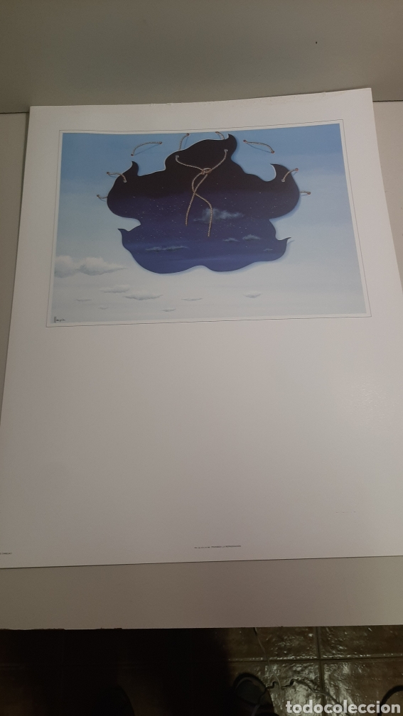 Varios objetos de Arte: Daniel Lleixá, serie de 4 láminas, pon una nube en tu vida, en su carpeta. Leer bien descripción. - Foto 5 - 210517783