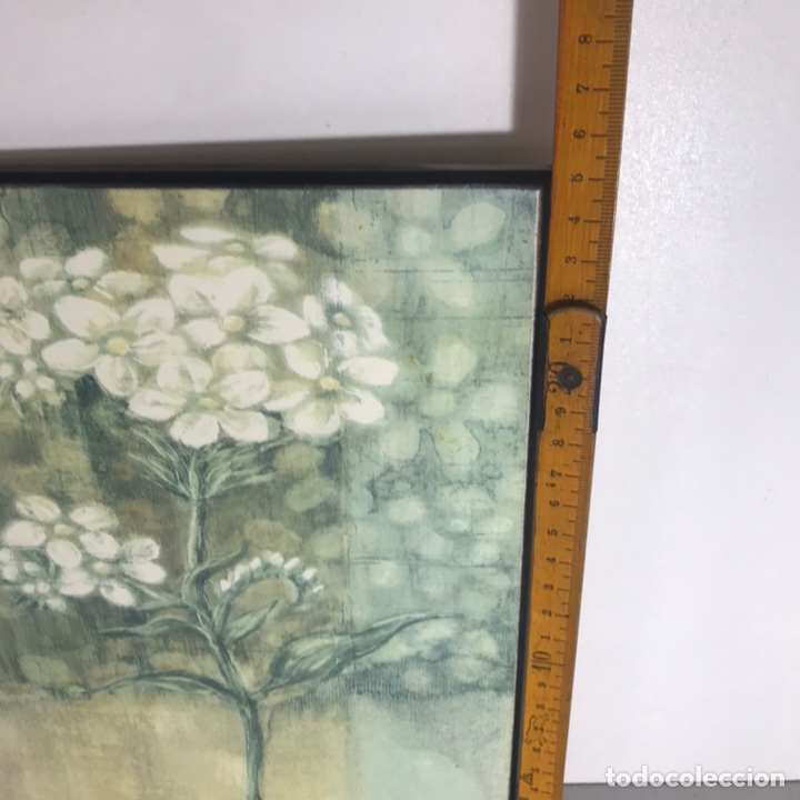 Otros objetos de arte: PAREJA DE CUADROS L&Aacute;MINAS IMPRESAS - Foto 3