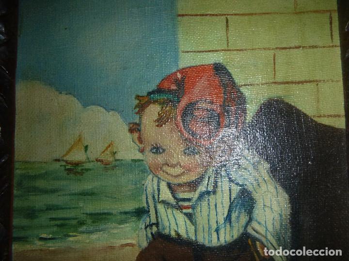 Otros objetos de arte: MARCO PINTADO A MANO - Foto 2