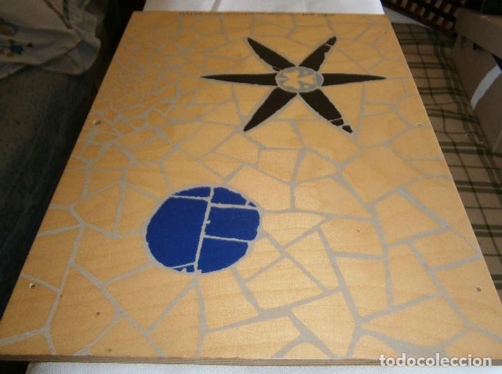 Otros objetos de arte: madera con dibujo de park guell Gaudi - Foto 2