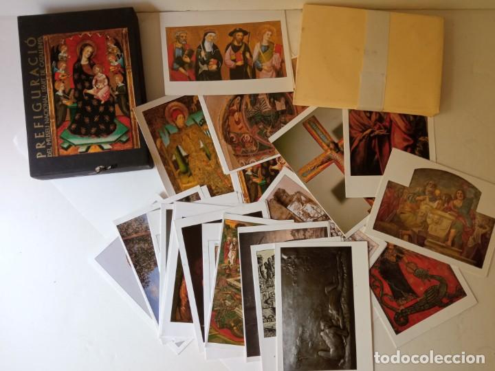 Otros objetos de arte: postales de solapa y sobres Prefiguracio MNAC - Foto 5