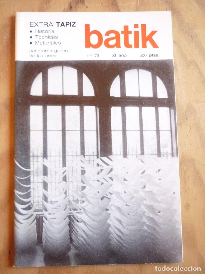 Otros objetos de arte: batik -extra tapiz - n&ordm; 73 panorama general de las artes - Foto 1