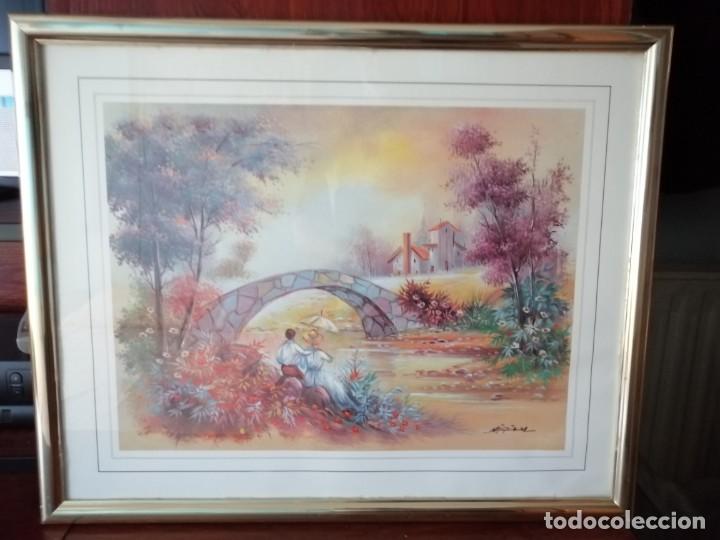 Otros objetos de arte: CUADRO VITANGE ROMANTICO - Foto 2
