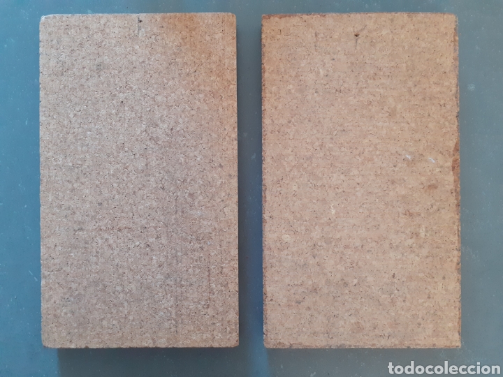 Otros objetos de arte: Dos azulejos con dibujo, enmarcado con marco de corcho. - Foto 6