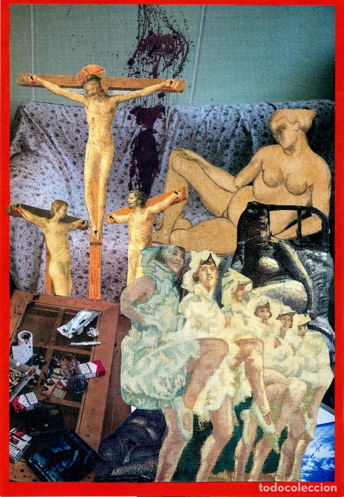 Otros objetos de arte: Indalecio. Escena del crimen. Collage anal&oacute;gico. - Foto 1
