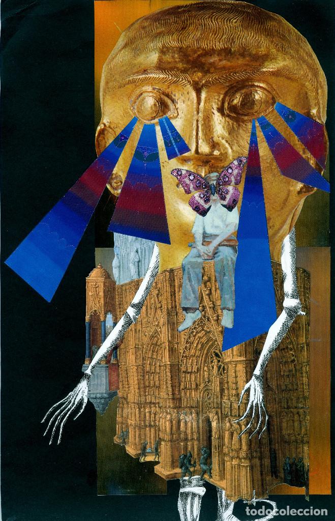 Otros objetos de arte: Indalecio. Collage. La catedral de oro - Foto 1