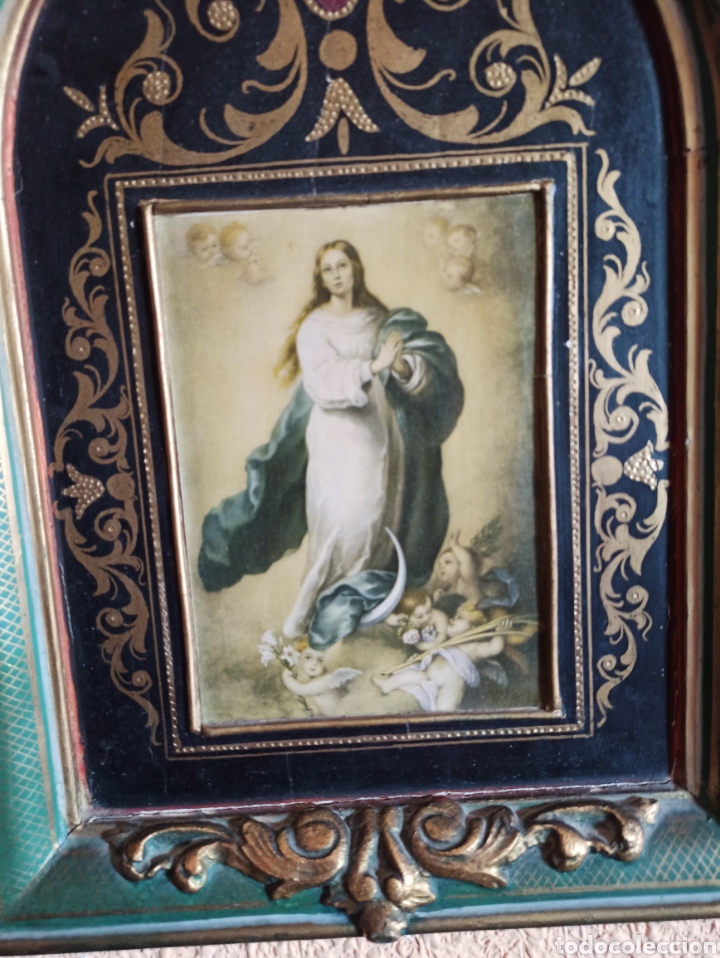 Otros objetos de arte: antiguo retablo madera artesanales. - Foto 2