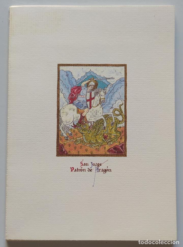 Otros objetos de arte: CARPETILLA DE SAN JORGE, PATRON DE ARAGON - Foto 5