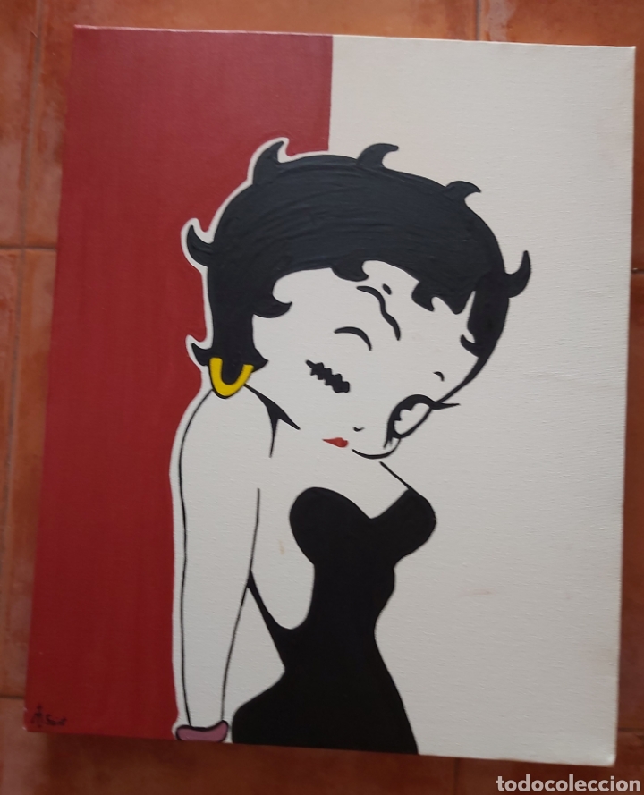 Otros objetos de arte: Cuadro betty boom - Foto 1