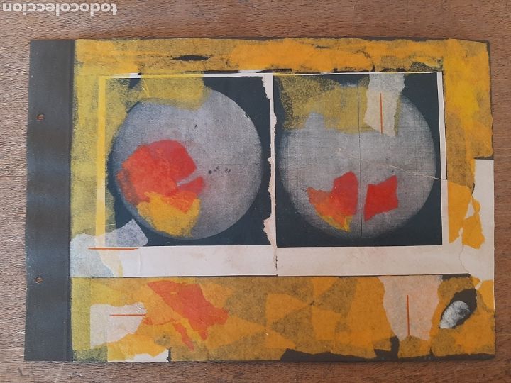 Otros objetos de arte: Collage sobre papel - Foto 1