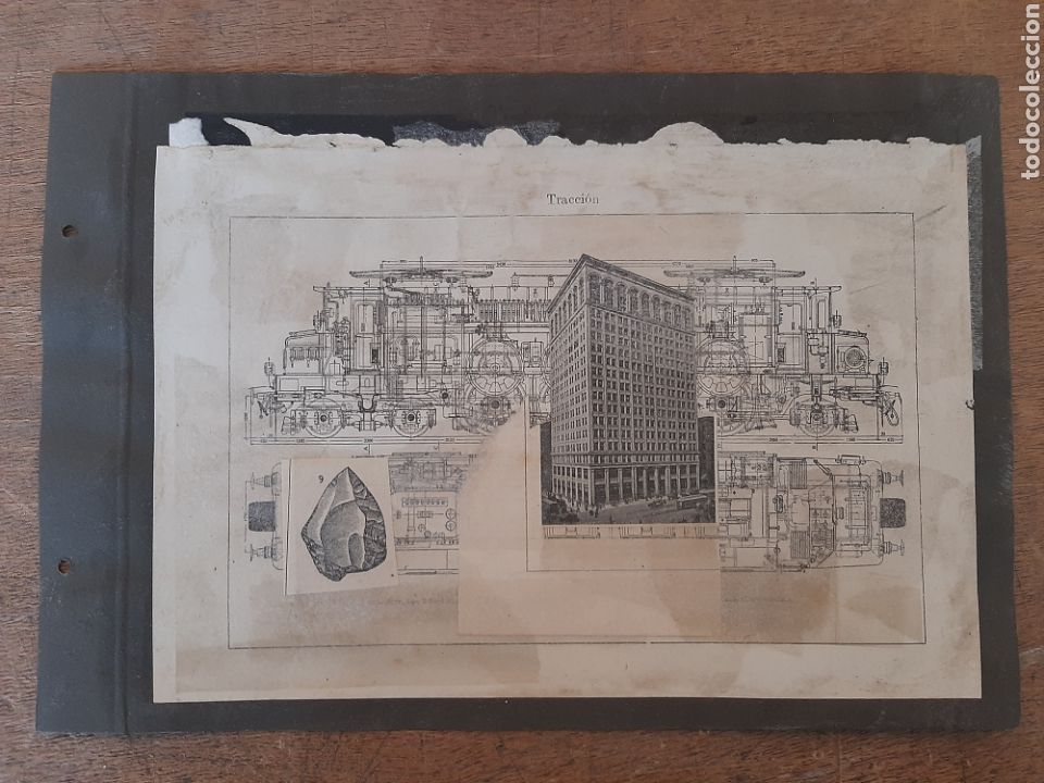Otros objetos de arte: Collage sobre papel - Foto 1