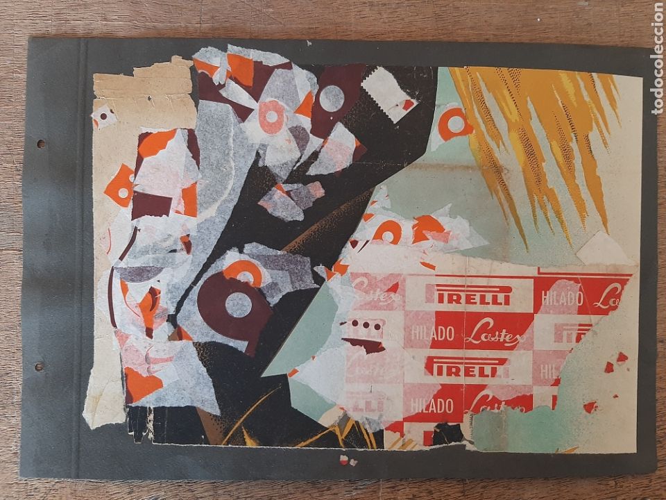 Otros objetos de arte: Collage sobre papel - Foto 1