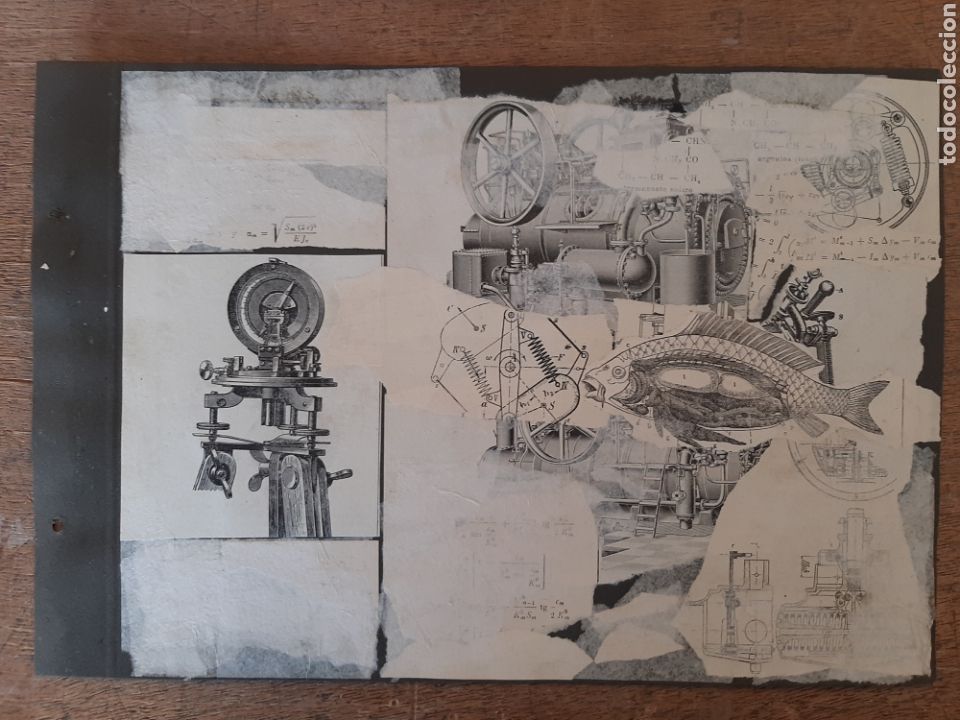 Otros objetos de arte: Collage sobre papel - Foto 1