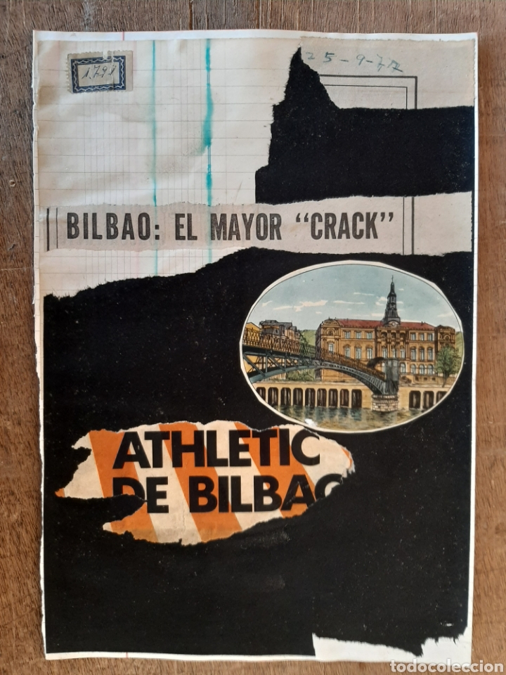 Otros objetos de arte: Collage sobre papel. Bilbao - Foto 1