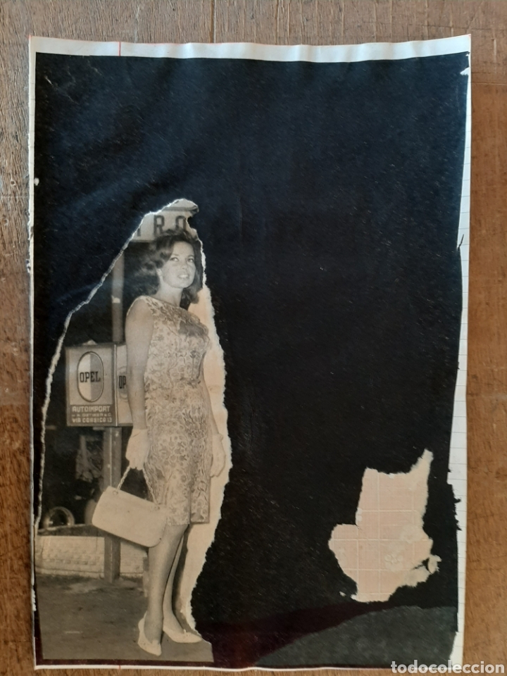 Otros objetos de arte: Collage sobre papel de cuaderno - Foto 1