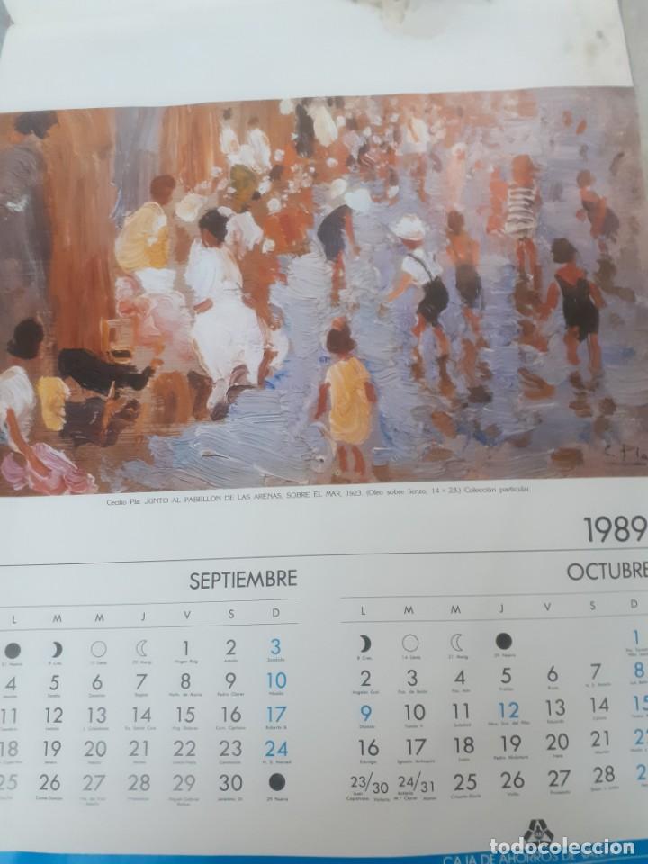 Otros objetos de arte: Almanaque de Cecilio Pla 1989 - Foto 4