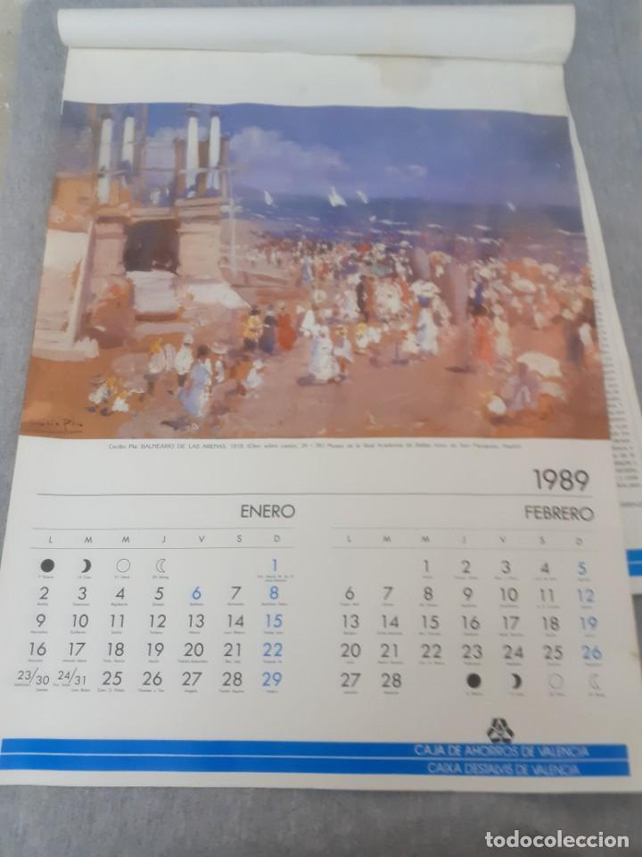Otros objetos de arte: Almanaque de Cecilio Pla 1989 - Foto 5