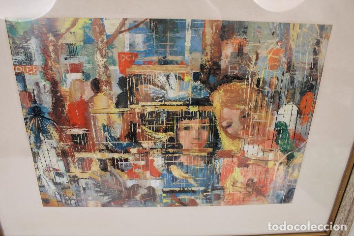 Otros objetos de arte: cuadro lamina cristal - Foto 2