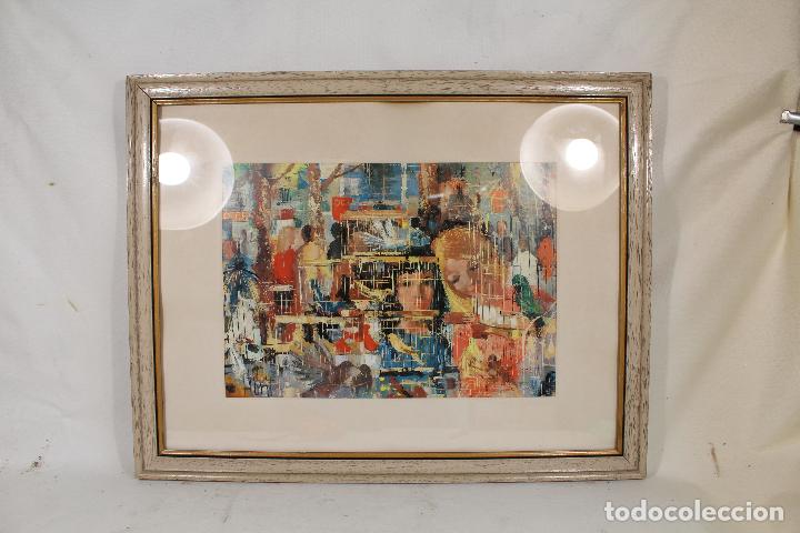 Otros objetos de arte: cuadro lamina cristal - Foto 1