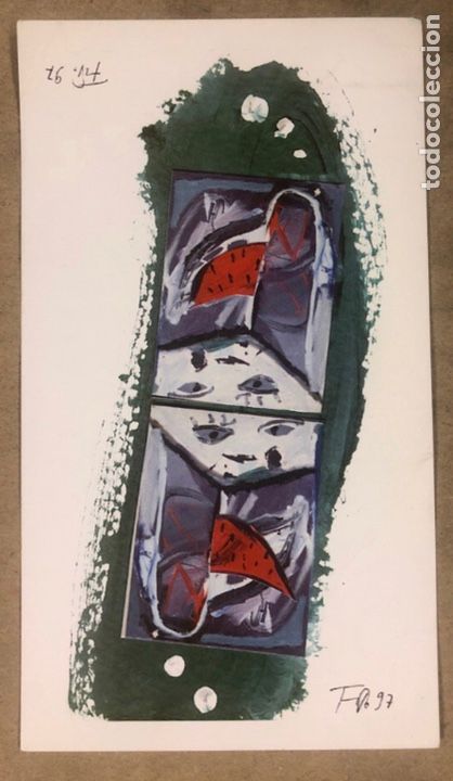 Other art objects: FITO RAMIREZ-ESCUDERO &ldquo;FRUTAS DEL TIEMPO&rdquo;. TARJETA PROMOCIONAL EXPOSICI&Oacute;N BILBAO (1997).