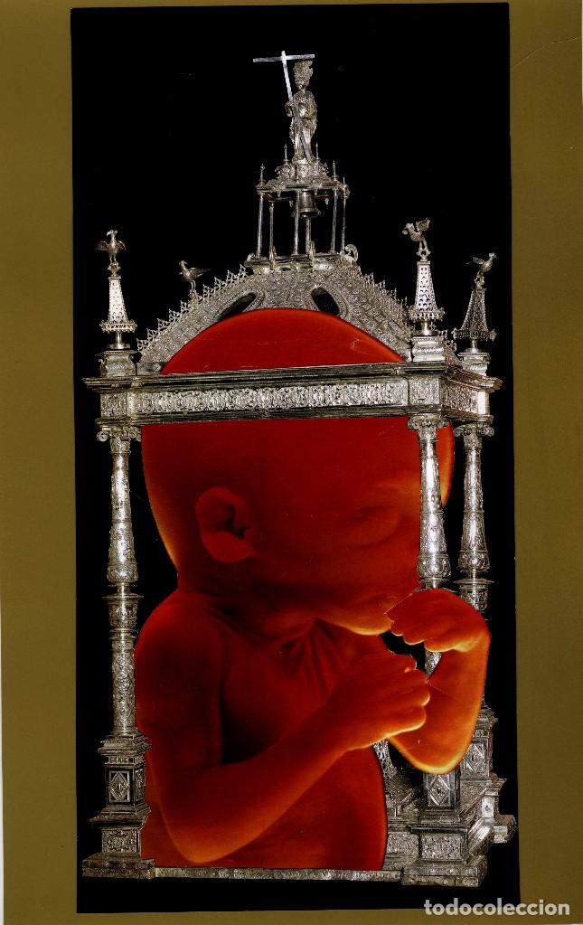 Otros objetos de arte: Silver baby. Beb&eacute; de plata. Collage de Indalecio - Foto 1