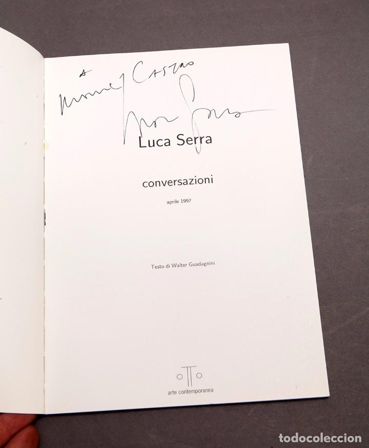 Otros objetos de arte: LUCA SERRA - 5 CAT&Aacute;LOGOS FIRMADOS - Foto 9