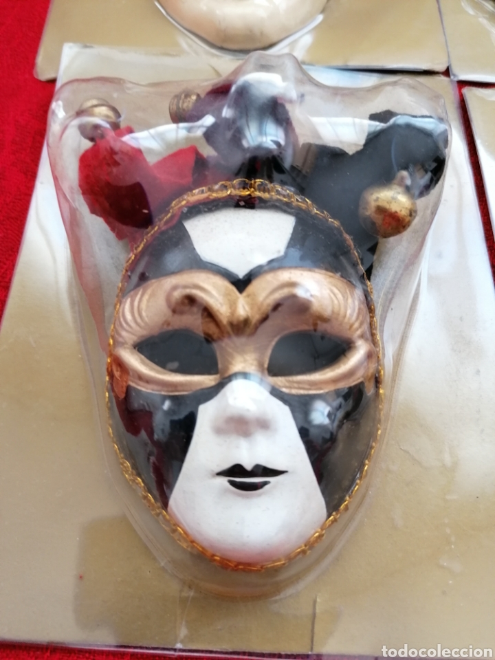Otros objetos de arte: Cuatro M&aacute;scaras Venecianas - Foto 5
