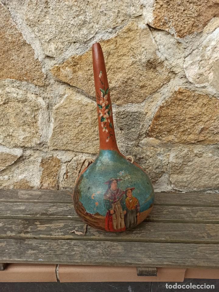 Otros objetos de arte: Calabaza pintada - Foto 1