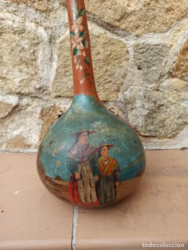 Otros objetos de arte: Calabaza pintada - Foto 2