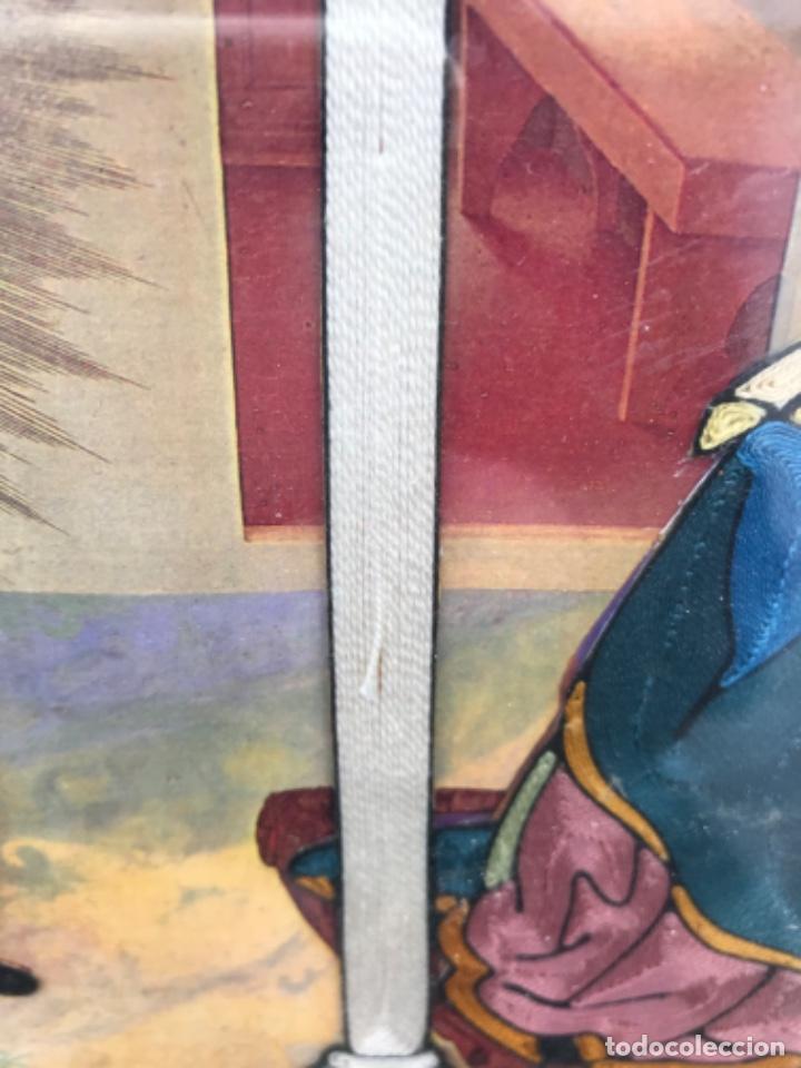 Otros objetos de arte: Cuadro, hilos, Virgen y Angel - Foto 3